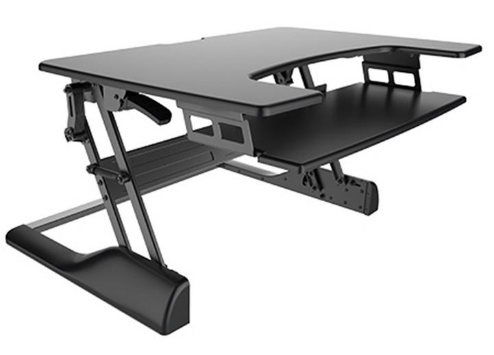  Height-adjustable Standing Desk - for Monitor KB Mouse etc  